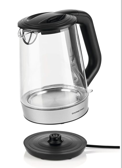 LED стъклен чайник