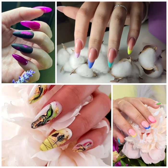 Наращивание маникюр педикюр