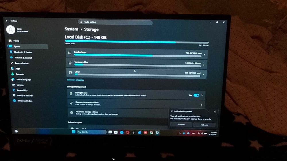 Vânzare laptop. Procesor I5 generatie nouă, Asus, Hard SSD 256, merge excelent, folosit foarte putin