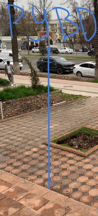 Продаётся нежилое чилонзар 8кв Вдоль дороги напротив РУВД чилонзар