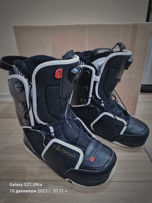 Сноуборд обувки   SALOMON- Kiana Black, размер EU 40 1/3; CM 25.5