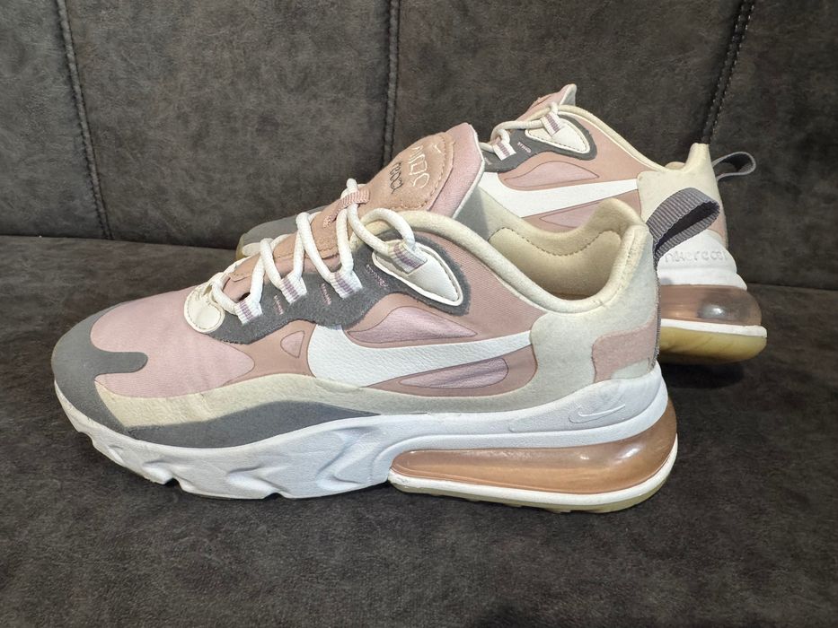 Nike Air Max 270 React Plum Chalk Stone Mauve.