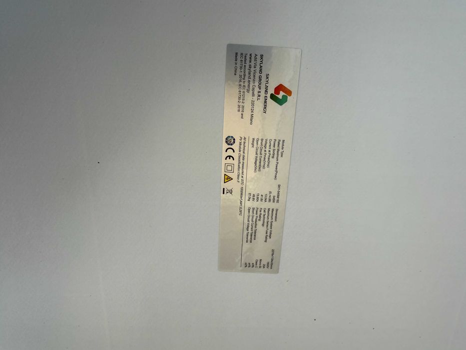 Panouri solare  Noi 550 W