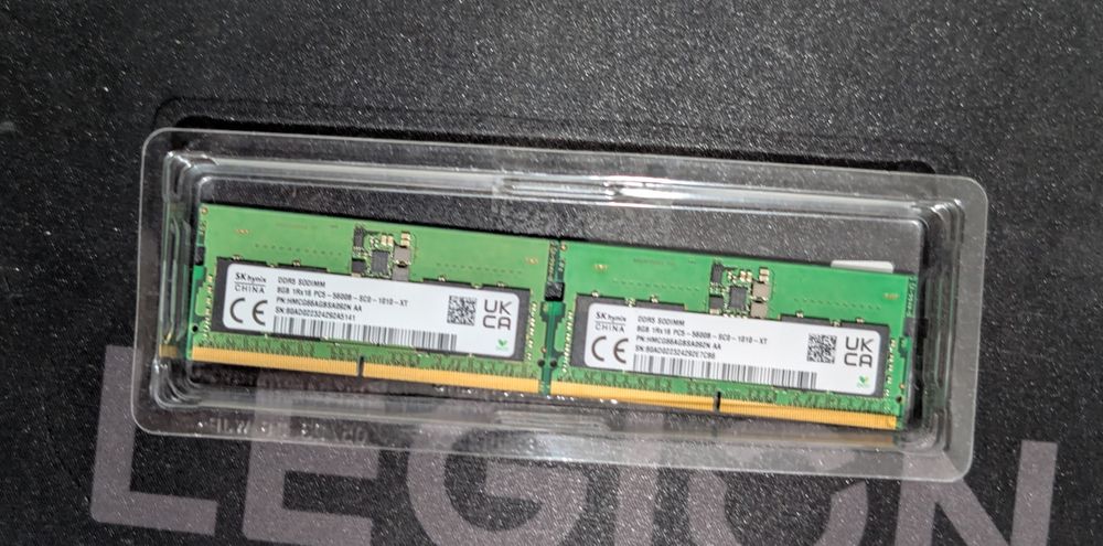 Kit RAM laptop SK Hynix 16GB (2x8GB) DDR5 5600MHz SO-DIMM