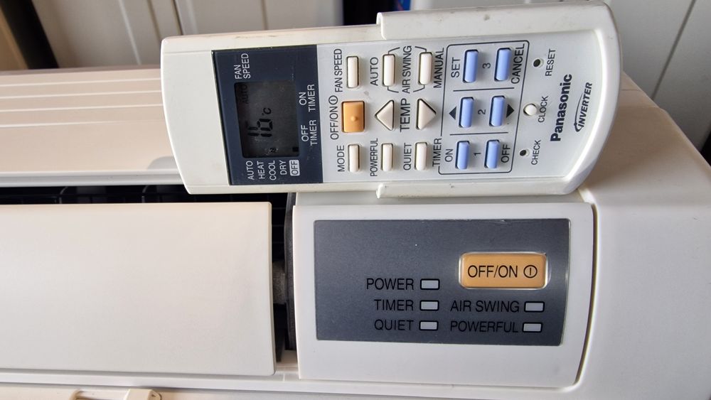 Подов инверторен климатик 18ка Panasonic отличен