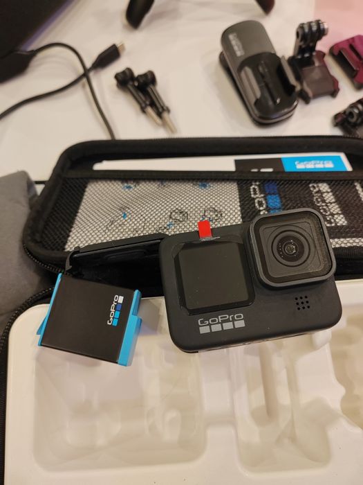 Camera video sport GoPro HERO9 Black, 5K, Wi-Fi, GPS, negru