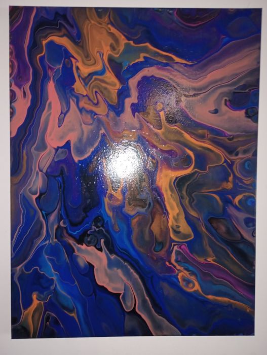 Димитър Краевски -авторски абстрактни картини акрил върху платно