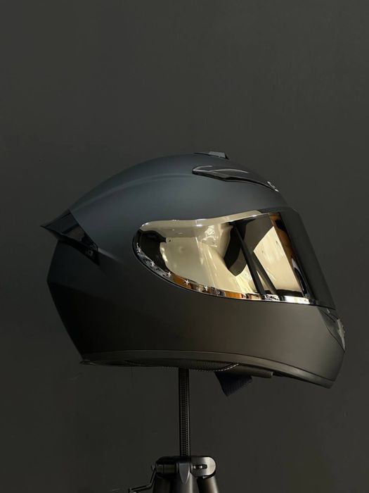 Мотошлем Qike Black Matt