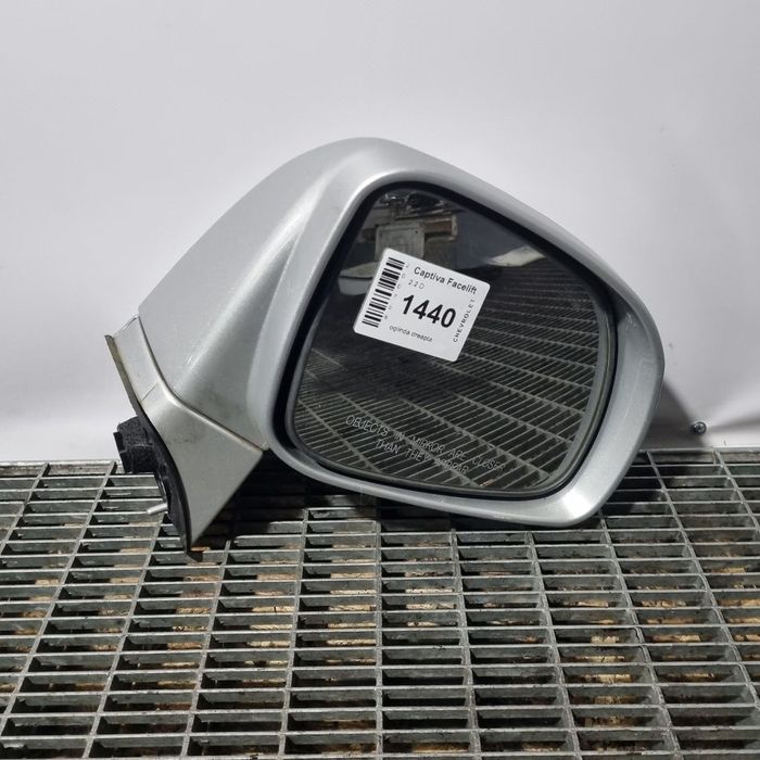 Oglinda dreapta Chevrolet Captiva Facelift 2011 - 2014 4 Usi SILVER GAN (1440) Rabatabile