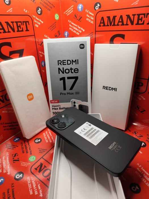 Redmi Note 17 Pro Max 5G Amanet SZ Non Stop