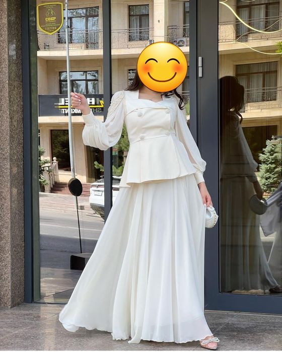 Шикарное платье в цвете Айвори!