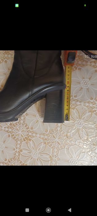 Дамски елегантни ботуши от естествена кожа