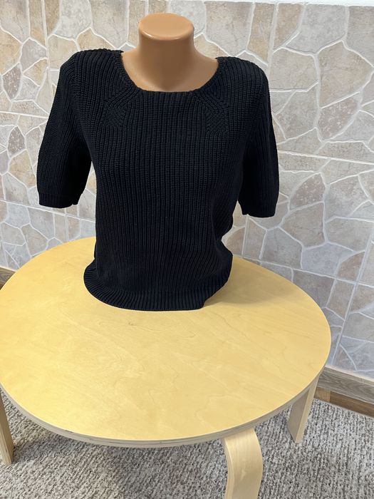 Pulover bumbac BC, negru intens