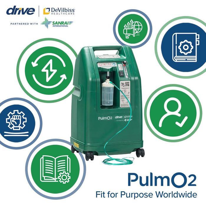 Кислородный концентратор PulmO2 Drive DeVilbiss 10 литров (США)