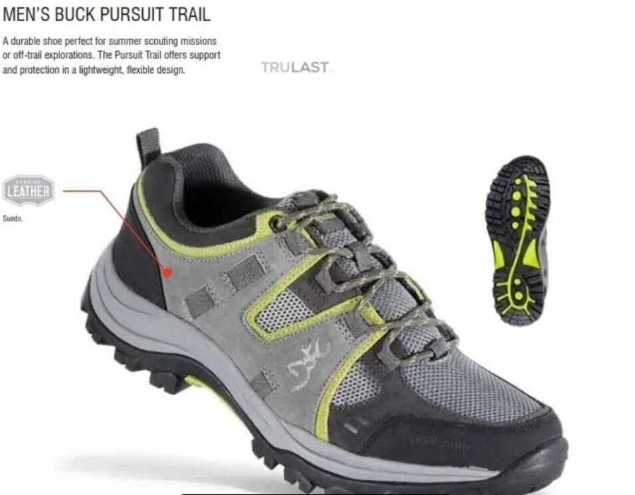 Мужские кроссовки Browning Buck Pursuit Trail Shoes Frost