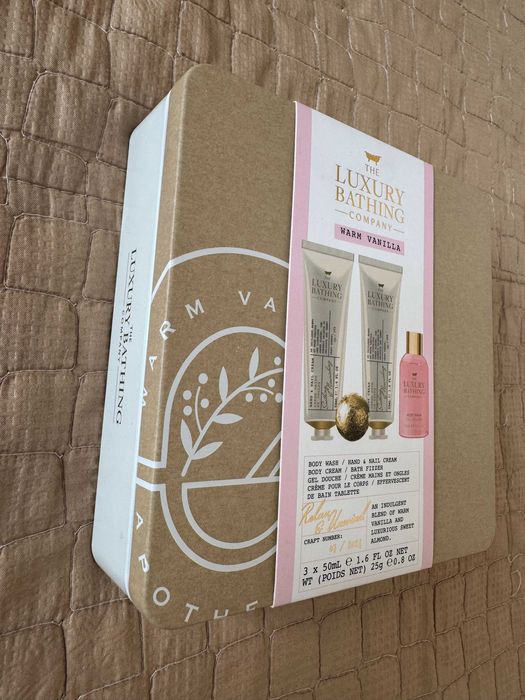 Grace Cole The Luxury Bathing Warm Vanilla. Подарочный набор. Женский