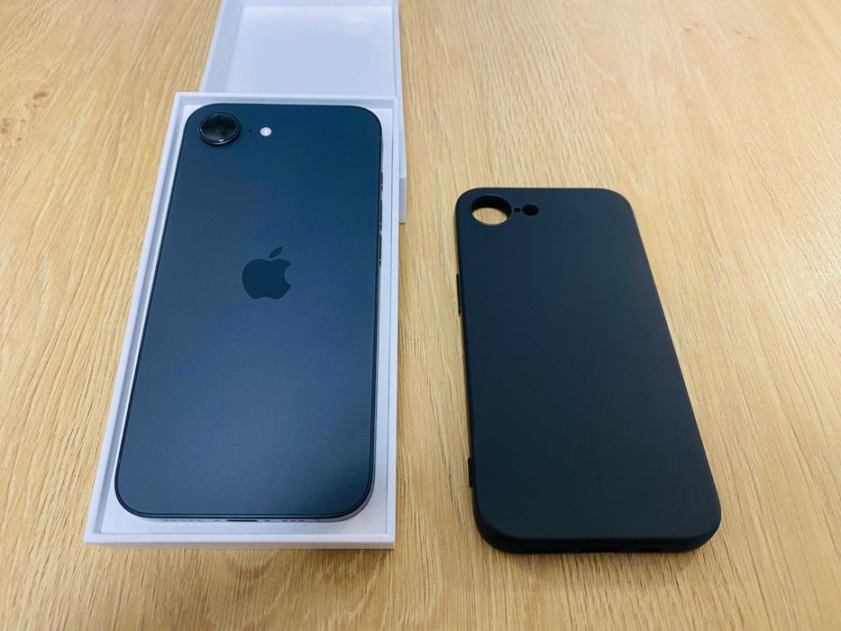 НОВ !!! Apple iPhone 16e, 128GB, 5G, Black, ГАРАНЦИЯ