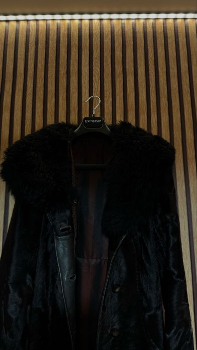 Palton blană naturală de nurcă, custom made, lux