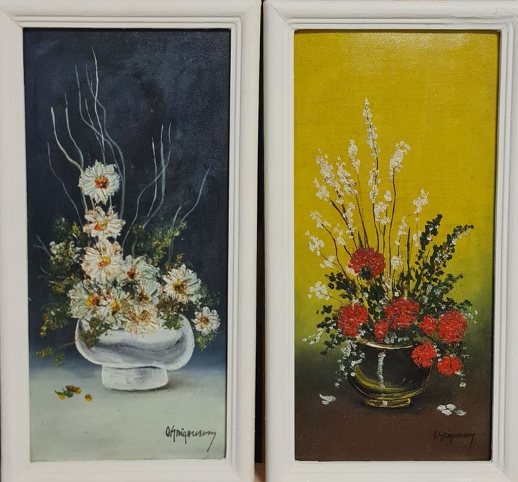 Vand/ schimb 2 tablouri semnate O. Grigorescu