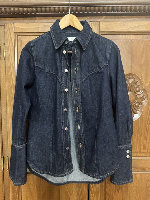 Дънкова риза на Mango