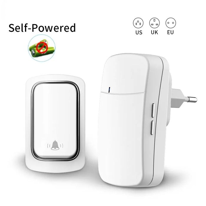 Sonerie fara fir- wireless (buton fara baterii)