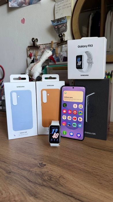 Samsung S25 256gb blue