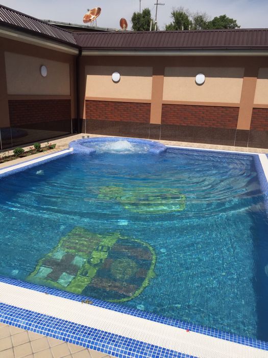 Бассейн,сауна,турецкий хаммом,фантан курамиз