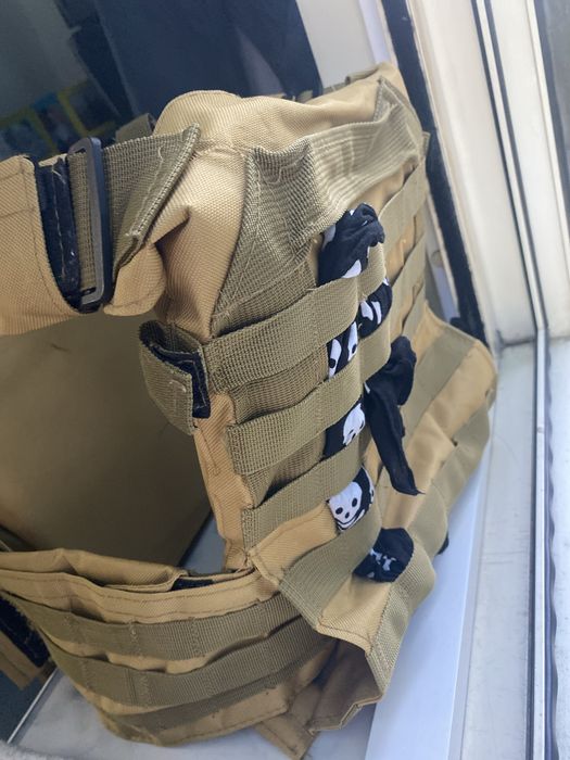 Vesta plate carrier tan