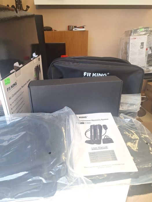 FIT KING Air Compression Recovery System – компресионни ботуши за крака, размер S