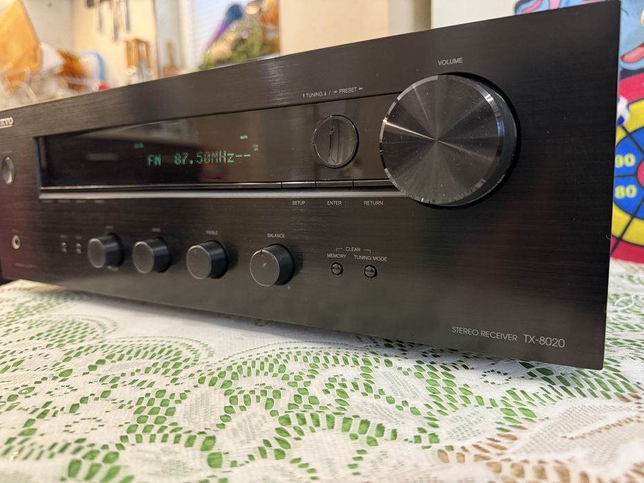 Onkyo TX-8020 Стерео ресивър , Optical