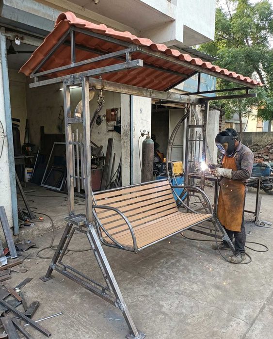 cadre teava , pergole si balansoar metalic, foisor profile metalice