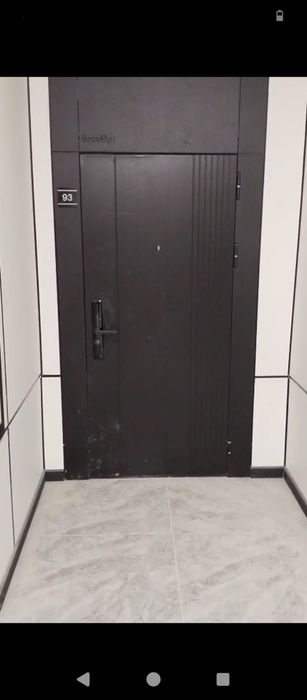 Металическии наружный дверь.