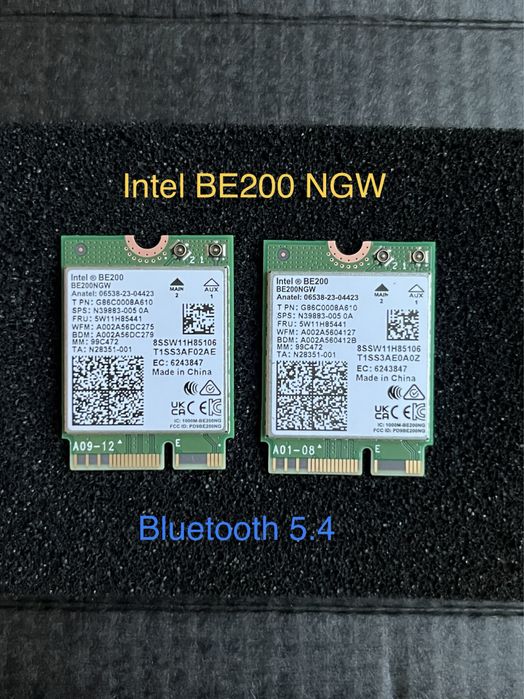 Antena wifi 6e-7 /adaptor/router AX210, AX211, AX411, BE200…