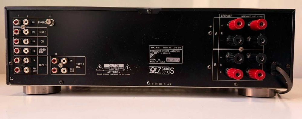 Amplificator Sony TA-F210 Japan Stereo Phono Audio Control