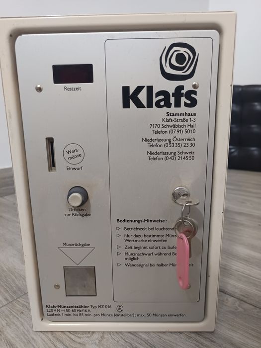 Aparat ( mașină ) pentru solar cu fise, jetoane