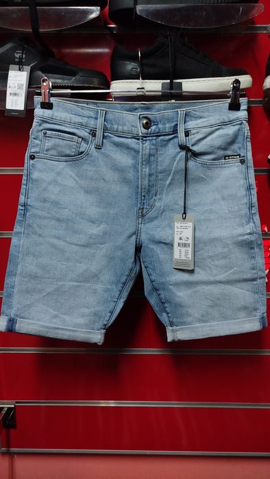 Къси дънки G-Star Raw 3301 Slim W31 , W34 , W36 , W38 нови мъжки