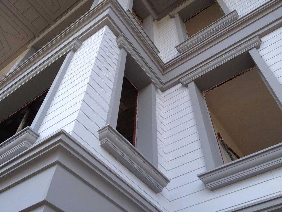 Фасадный декор из пенопласта тяги покак лепка декор пукак