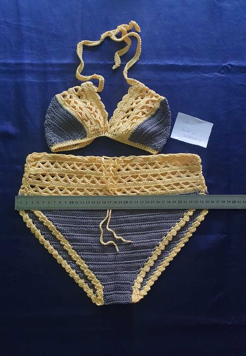 Ръчно плетени дамски бански костюми и бюстиета