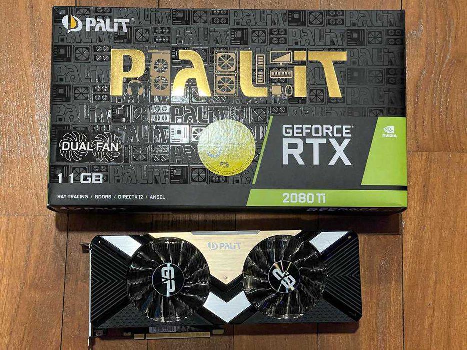 Palit GeForce RTX 2080 Ti GamingPro OC 11GB GDDR6 352-Bit