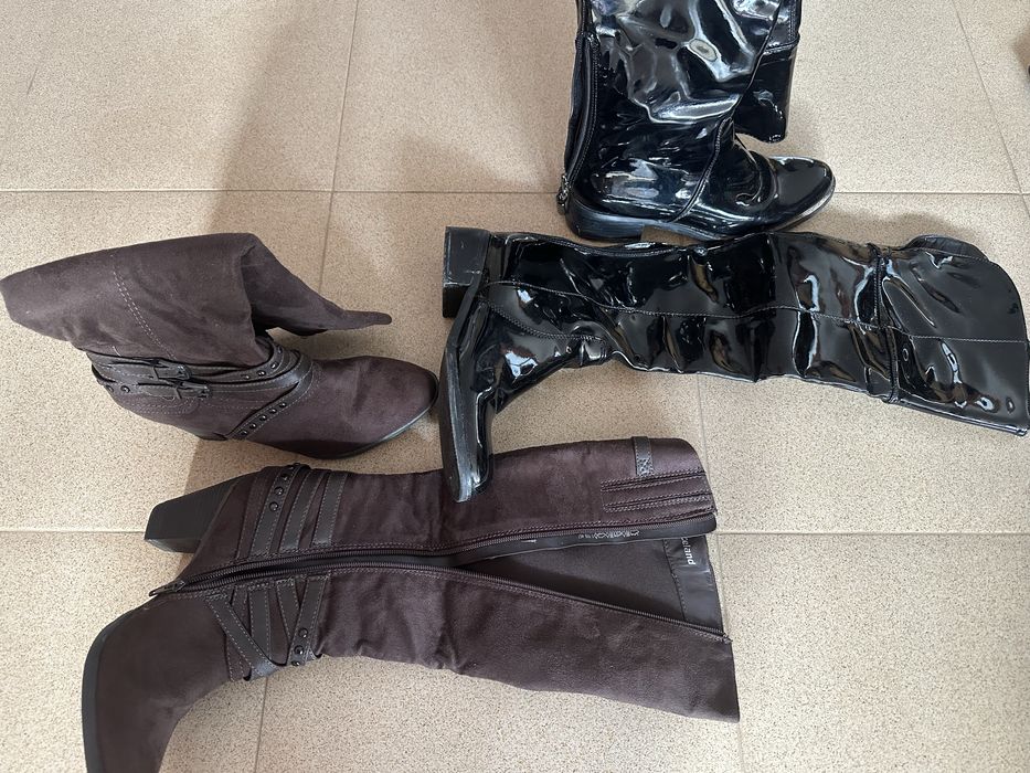 Дамски ботуши, боти , датщайнки