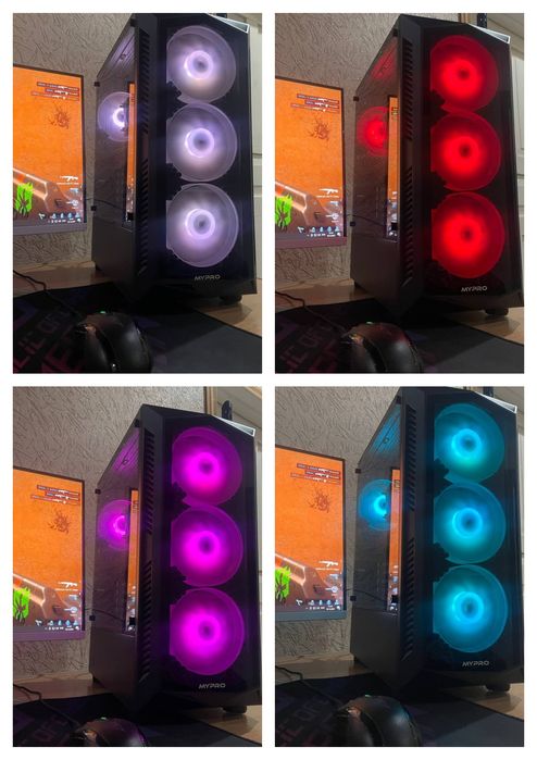 Компьютер 10 поколения  RX580 8gb SSD монитор kampyuter