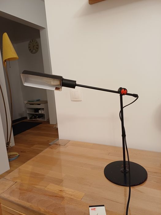 Accesoriu decorațiune lumina pălărie metal Veneta Lumi 1980 Italia