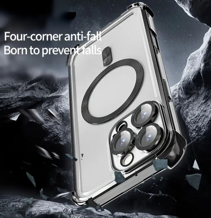 Honor magic 8lite magsafe кейс ударо-устойчив Ново 3цвята