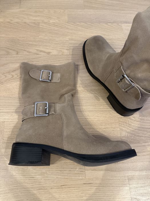 Botine/Cizme Reserved 39 piele intoarsa