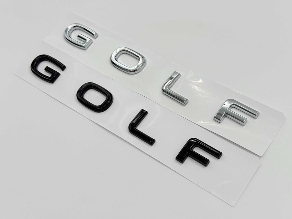 Emblema Compatibila VW GOLF spate nou