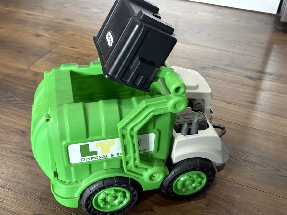 Little Tikes Dirt Diggers – Зелен боклукчийски камион с кофа