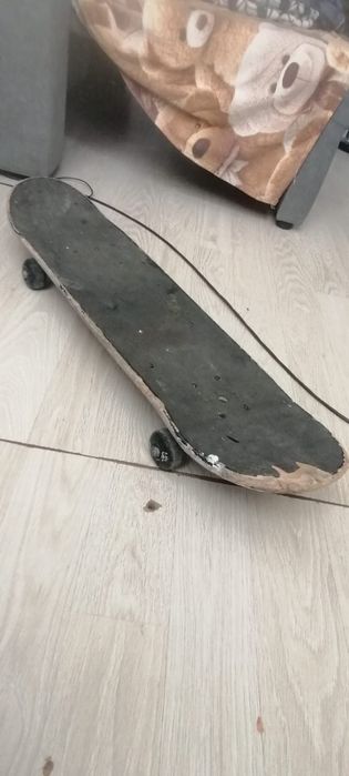 Продаётся скейт синий чёрный