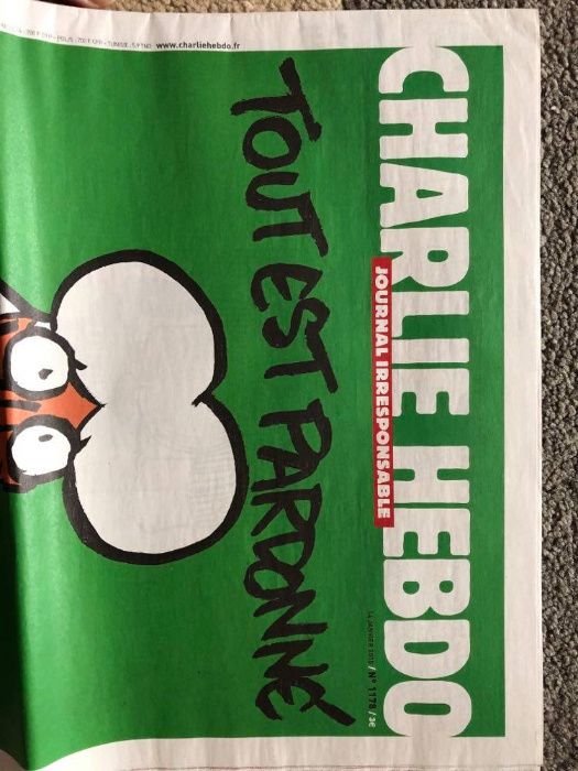 Charlie Hebdo N°1178 Je suis Charlie