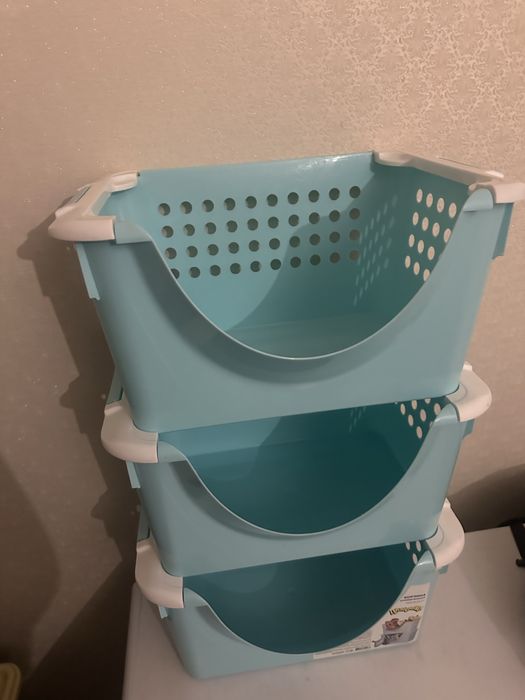 Ящики для игрушек 3 штуки