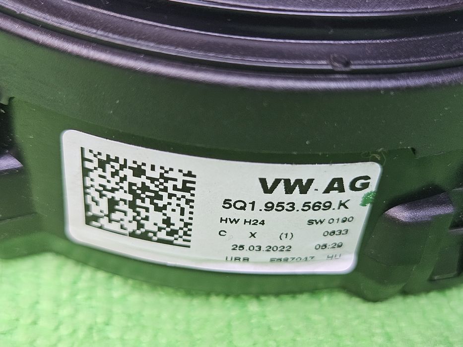 Spira noua volan VW Audi Skoda Seat 5Q1953569 K cu incalzire